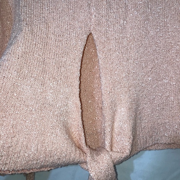 NWT Mon Renn Quartz Pink Cove Knit Jumper Oversized Wrap Sweater Size M - Picture 10 of 16